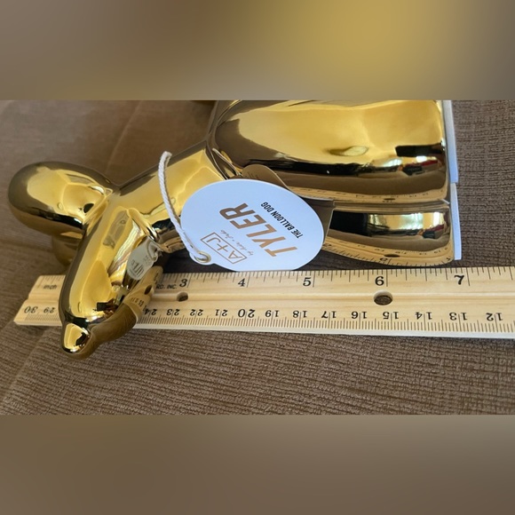 Gold Figure dog in the form of balloon’s - Picture 5 of 6